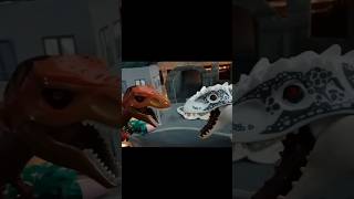 T rex vs indominus rex indominusrex trex transitions [upl. by Zeidman536]