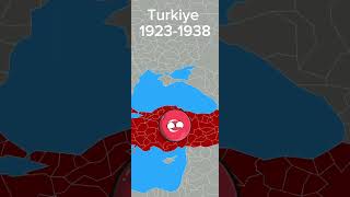 Turkish history since 1900 countryballs map history edit [upl. by Ridglea]