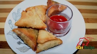 চিকেন সমুচা তৈরীর সহজ রেসিপি  Perfect Chicken Samosa Recipe  Samosa Recipe Bangla [upl. by Lamphere]