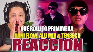 QUÉ ROLLITO PRIMAVERA  Dani Flow Alu Mix amp Tensec  REACCION [upl. by Belita737]