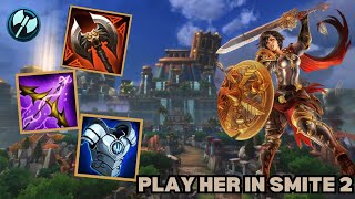 PLAY THIS GOD IN SMITE 2 GRANDMASTERS BELLONA SOLO SMITE [upl. by Eifos]