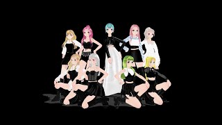 MMD  Kep1er Wadada Studio Choom ver Model DL [upl. by Mauro]