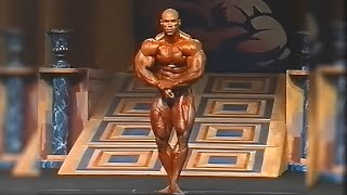 Kevin Levrone Posing Routine  Rare Footage  Mr Olympia 1998 [upl. by Anailli]