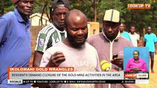 Conflict In Isulu Village Kakamega Over Alleged Illegal Gold Mining [upl. by Karissa]