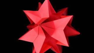 How to make an Origami Amaryllis Kusudamas [upl. by Eenwahs613]