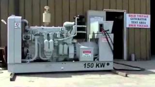 150 kW Detroit Diesel Generator [upl. by Oidiple]