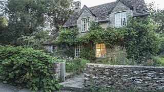 A Surreal Morning Walk in a Dreamlike Cotswold Village  ENGLAND [upl. by Enairb785]