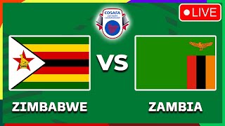 ZIMBABWE VS ZAMBIA COSAFA U20 Africa Nations Cup 2025 Qualifiers Preview Match Fixtures Today [upl. by Dlareme]