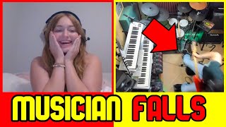 Musician FALLS on Omegle [upl. by Lavina]