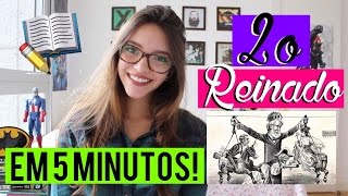 Segundo Reinado em 5 MINUTOS  50 minutos em 5 Débora Aladim [upl. by Arracat190]