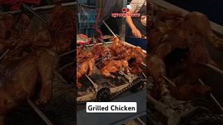 Grilled Chicken Philippines Street Food 🐔 🔥 👩‍🍳 streetfood Chicken food cooking homemade [upl. by Adams357]