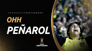 Hinchada de Peñarol canta quotOhh Peñarol  CONMEBOL Libertadores [upl. by Elpmid]