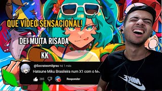 MUITAS RISADAS REACT 4 EDITORES animando COMENTÁRIOS mais INSANOS de vocês [upl. by Anehsat]