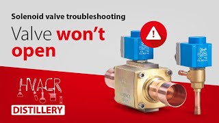 How to troubleshoot a solenoid valve which does not open [upl. by Nork]