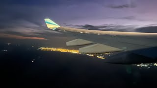 Evening Departure Eurowings Discover A330300 at Windhoek [upl. by Corrianne]