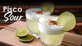 Pisco Sour  Sabores del Perú [upl. by Oryaj]