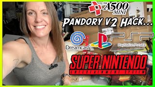 How to turn your Amiga 500 Mini in to a POWERHOUSE with Pandory V2 [upl. by Ellersick378]