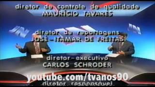 Encerramento Jornal Nacional 1995 [upl. by Nodla780]