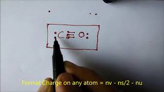 Lewis Dot Structure of CO and NO2 and formal charge on each atom  chemical bonding [upl. by Ubana915]