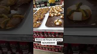 Rosca de reyes en pleno Noviembre en chedraui [upl. by Idnem]