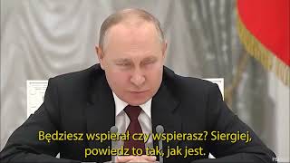 Putin Dyktator zgasił i upokorzył szefa wywiadu [upl. by Rene]