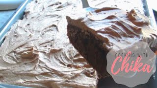 The BEST Chocolate Frosting  Chocolate Whipped Cream Frosting  Episode 47 [upl. by Yreneh]