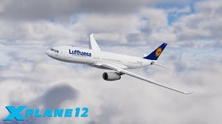 XPlane 12 Jardesign a330200 Landing into Frankfurt EDDF [upl. by Brent246]