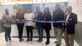 Chambers of Commerce of Hackensack New Jersey opening of Wingotogo Korean style Chicken and Burgers [upl. by Ecnarwal]