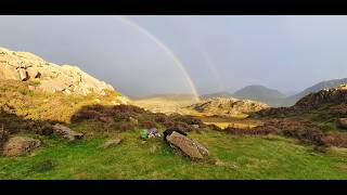 Buttermere amp Haystacks  Wildcamp amp Beautifull sunset [upl. by Retxed]