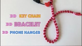 EASY BRACELET MAKING  bracelet tutorial  HIZLI VE KOLAY BİLEKLİK YAPIMI  LITTLE THINGS [upl. by Malcolm]