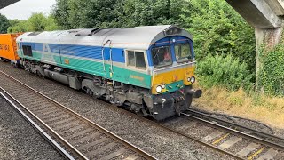 Class 66  66711 ‘Sence’  GB Railfreight  GBRf [upl. by Payson]