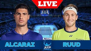 Alcaraz vs Ruud NITTO ATP Finals Torino 11112024 [upl. by Hartman100]