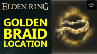 Elden Ring Golden Braid Location  Where to Find Golden Braid Talisman in Shadow of Erdtree [upl. by Ahsinwad987]