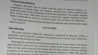 Alkaloids and terpenes [upl. by Sivra918]