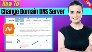 How To Change Namecheap DNS Settings  Change DNS server For Domain [upl. by Mortie130]