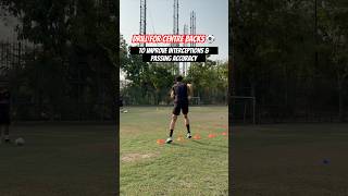 Drill for Centre Backs ⚽️ football footballdrills agilitytraining footballcoach [upl. by Gwendolin]