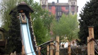 EuropaPark Germany Tirol Log Flume  Tiroler Wildwasserbahn 2014 [upl. by Gerald503]