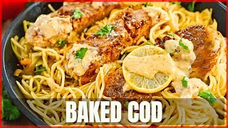 The OVEN BAKED COD that convinced me to love FISH codfish recipe [upl. by Sihtam661]