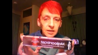 How I Get My Bright Red Hair Without BleachMajicontrast [upl. by Airbmac]