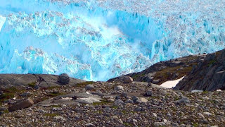 Helheim Glacier massive calving East Greenland [upl. by Jordans887]