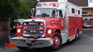 Fire Trucks Responding Compilation Part 14 [upl. by Ariday294]