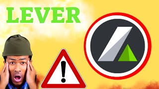 LEVER Prediction 01OCT LEVER Coin Price News Today  Crypto Technical Analysis Update Price Now [upl. by Ecnahs]