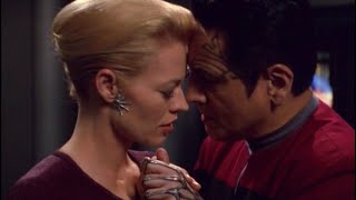 Chakotay and Seven of Nine  Say Yes To Heaven  Star Trek Voyager [upl. by Arahsat]