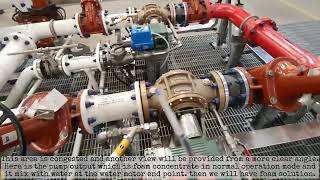 FireDos Foam dosing Skid EnglishArabic [upl. by Lazare19]