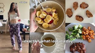 WHAT I EAT IN A DAY TO LOSE WEIGHT SPECIFIC MEALS [upl. by Lamprey965]