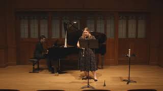 Four Characteristic Pieces for Clarinet by William Y Hurlstone  Marissa Stanfill [upl. by Enitsuj500]