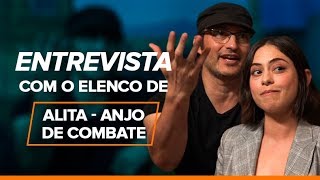 Alita  Anjo de Combate  Entrevista EXCLUSIVA com o elenco  Ingressocom [upl. by Leighland340]