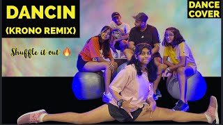 DANCIN  Krono Remix feat Luvli  Dance Cover  Sped Up Version  Upbeat Sagar  USDS [upl. by Nuavahs]