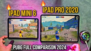 iPad Mini 6 Vs iPad Pro 2020 PUBG Full Comparison in 2024  Electro sam [upl. by Auahsoj378]