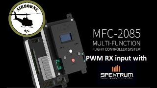 Wiring a HSDJETS MFC 2085 and a Spektrum Ar9030T PWM [upl. by Nmutua]